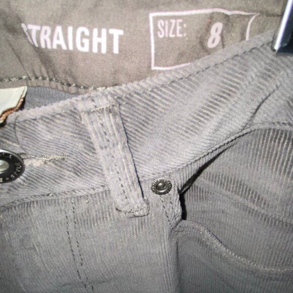 Sonoma Corduroy Jeans Pants Mushroom Grey Size 8 NWOT Perfect for Fall - Picture 5 of 8